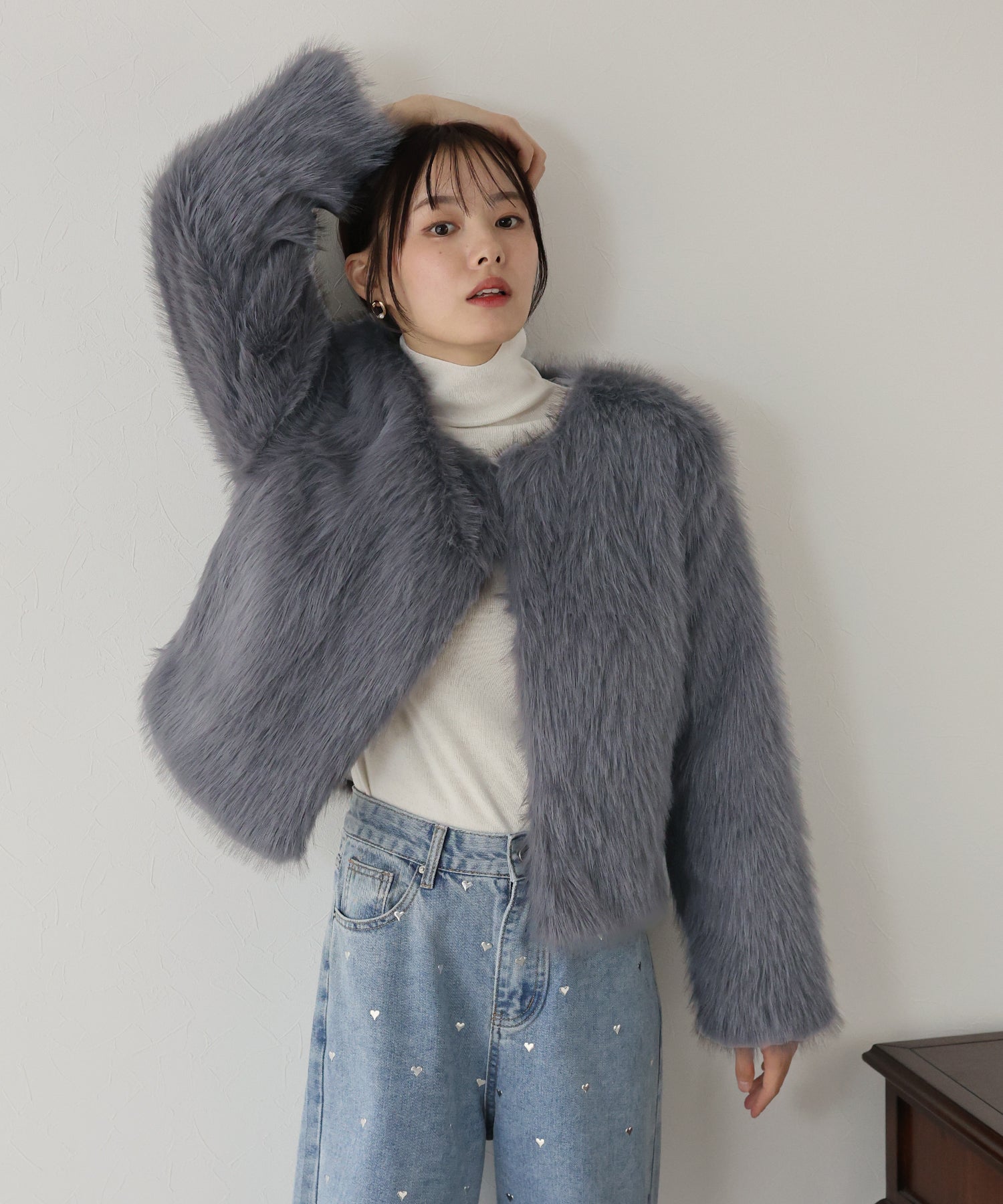 ボリュームファーコート – BLUE ONLINE