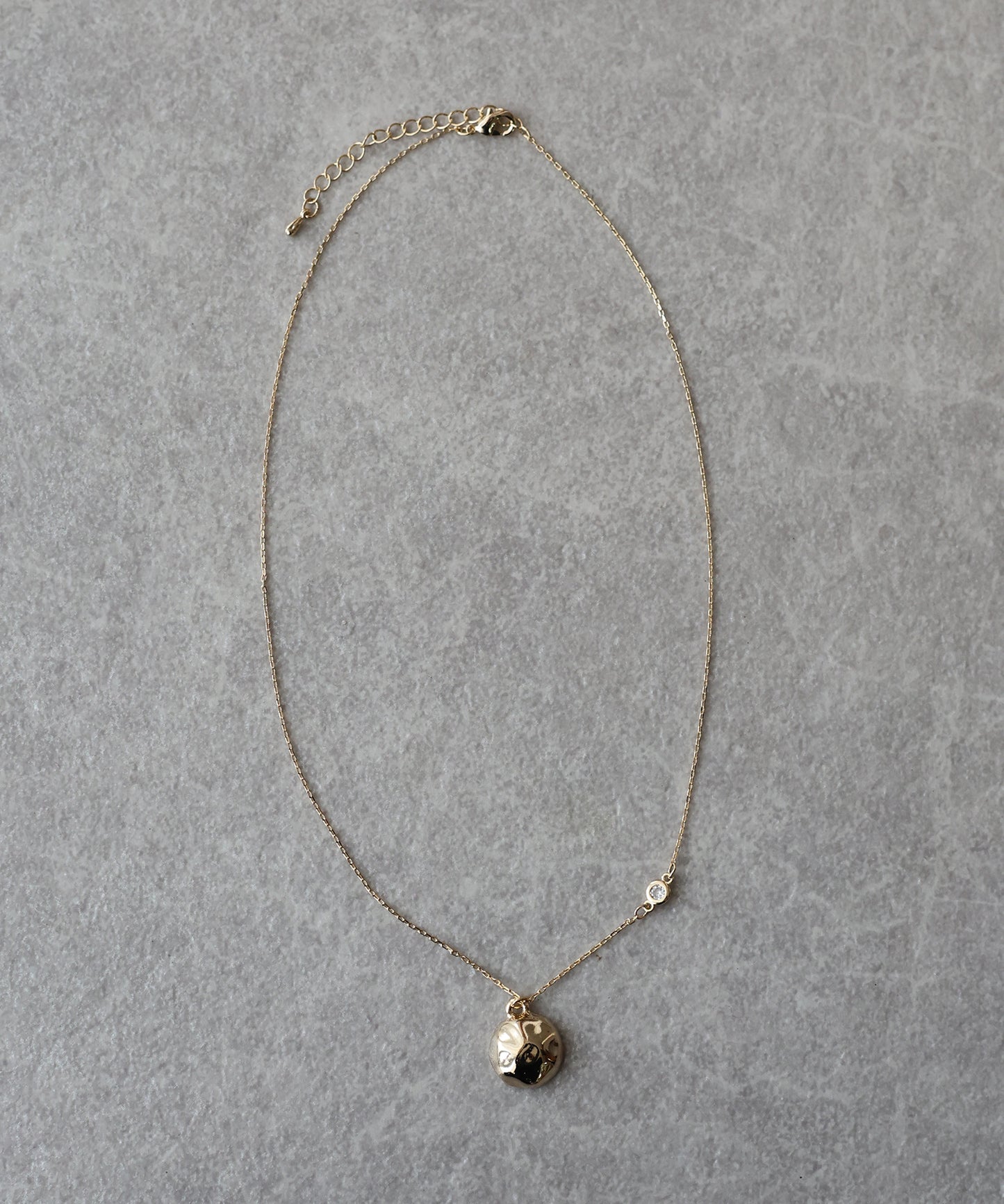 【早割5％OFF】ニュアンスモチーフネックレス/ニッケルフリー