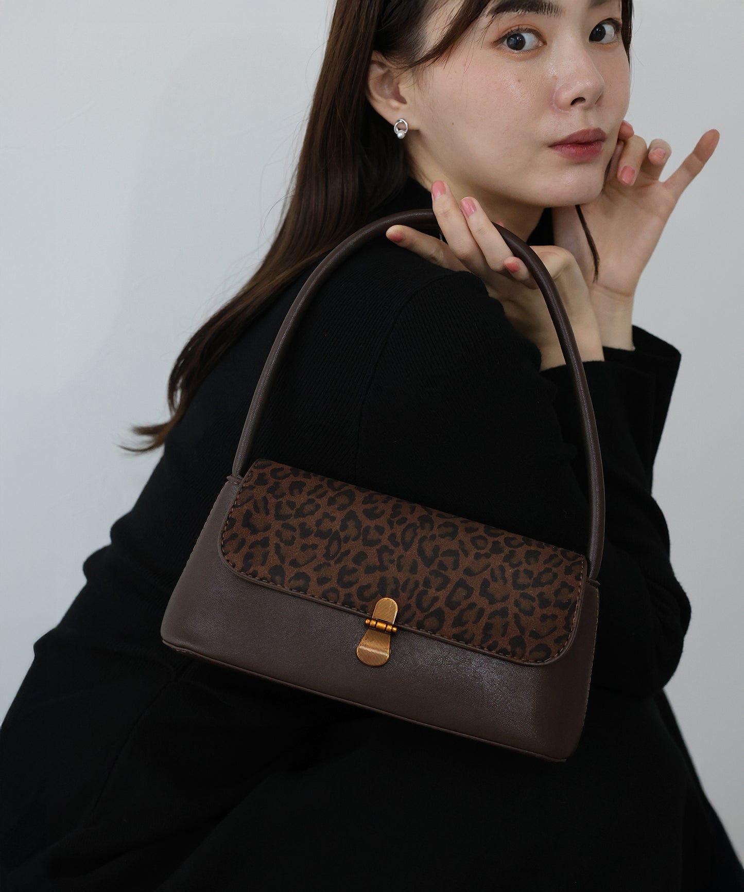 【TIME SALE】スウェードスクエアミニバッグ