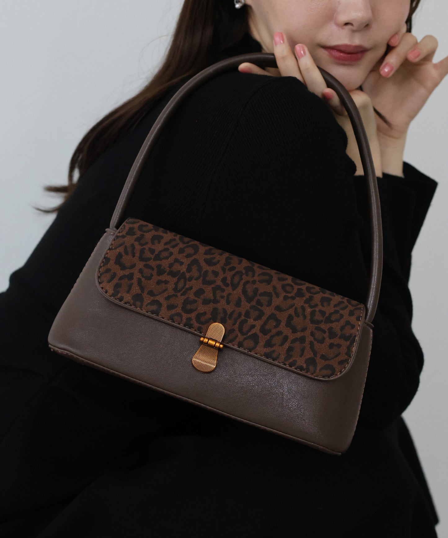 【TIME SALE】スウェードスクエアミニバッグ