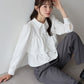 【早割5％OFF】フリルティアードピーチブラウス