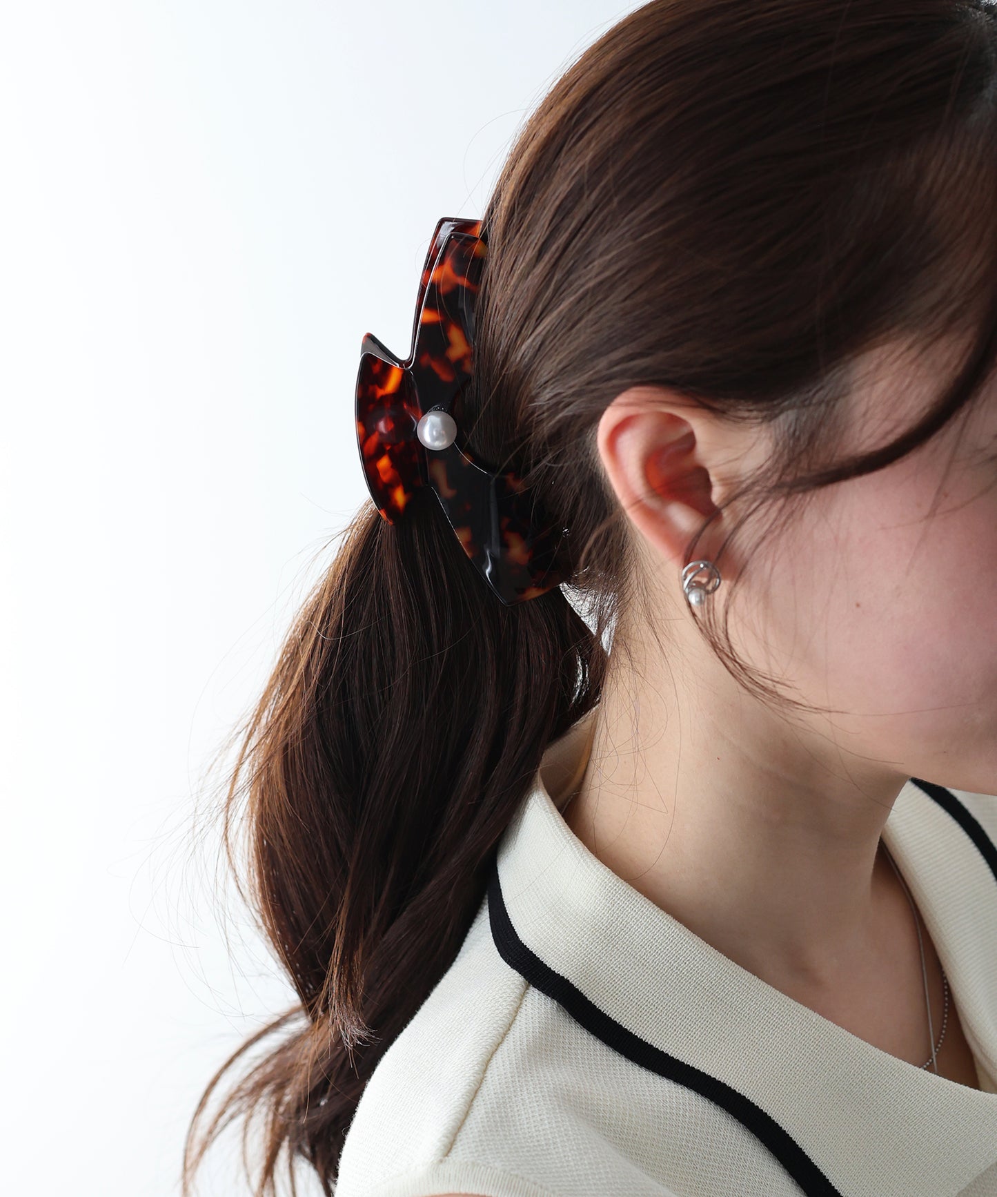 【早割5％OFF】パールブリッジバンスクリップ