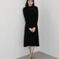 サイドタックニットワンピース