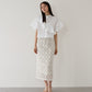 【新商品限定5％OFF（木）】[J by blue] 半袖フリルシャツ