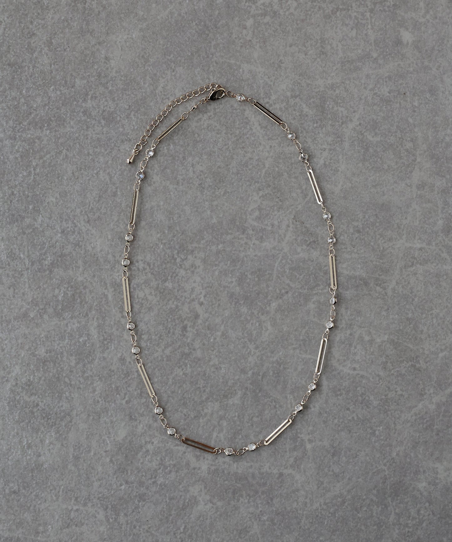 【早割5％OFF】ビジューバーネックレス/ ニッケルフリー【ネコポス】