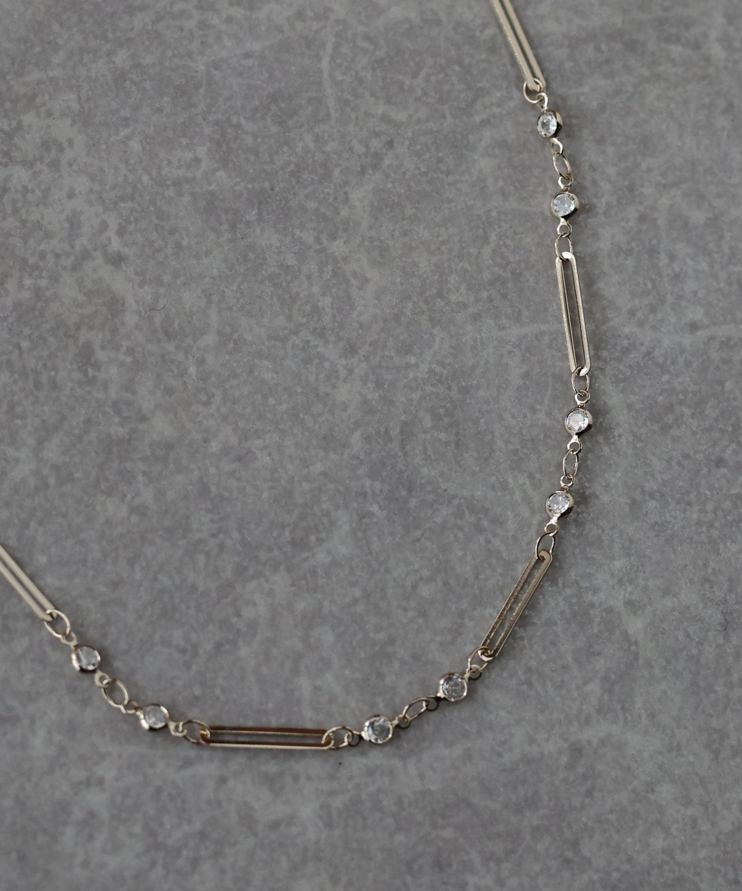 【早割5％OFF】ビジューバーネックレス/ ニッケルフリー【ネコポス】