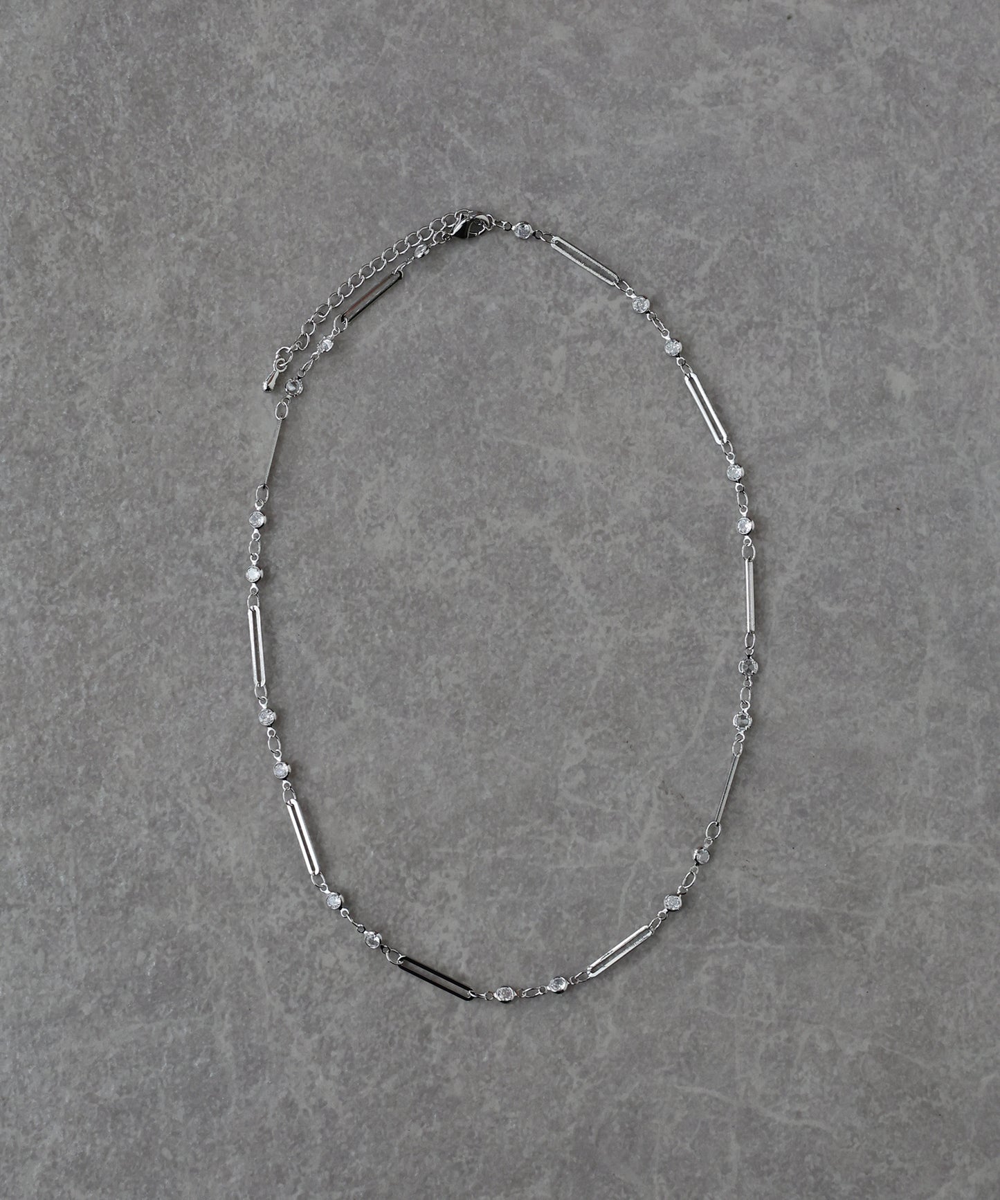 【早割5％OFF】ビジューバーネックレス/ ニッケルフリー【ネコポス】