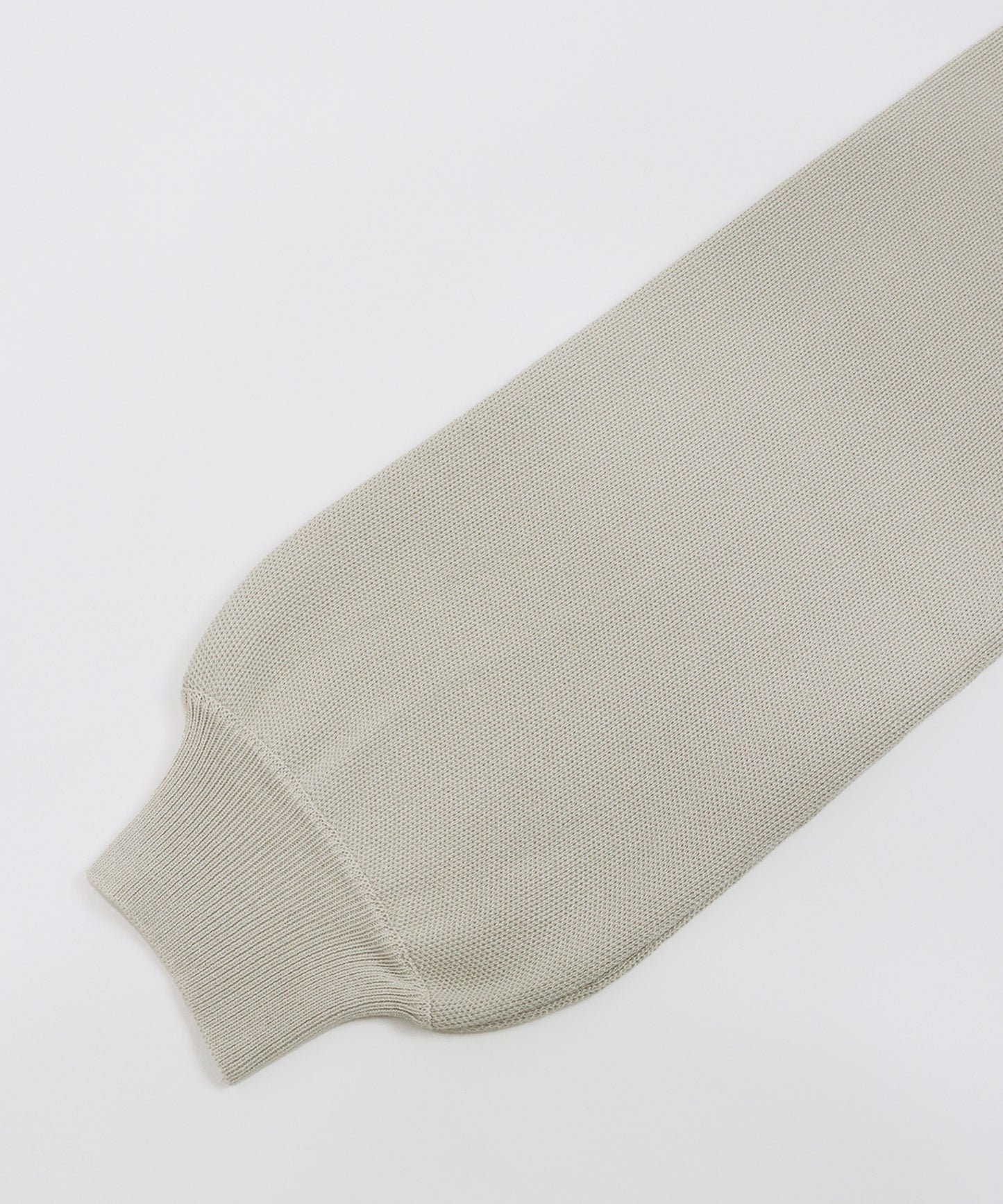 レース襟ニットカーディガン