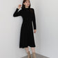 サイドタックニットワンピース