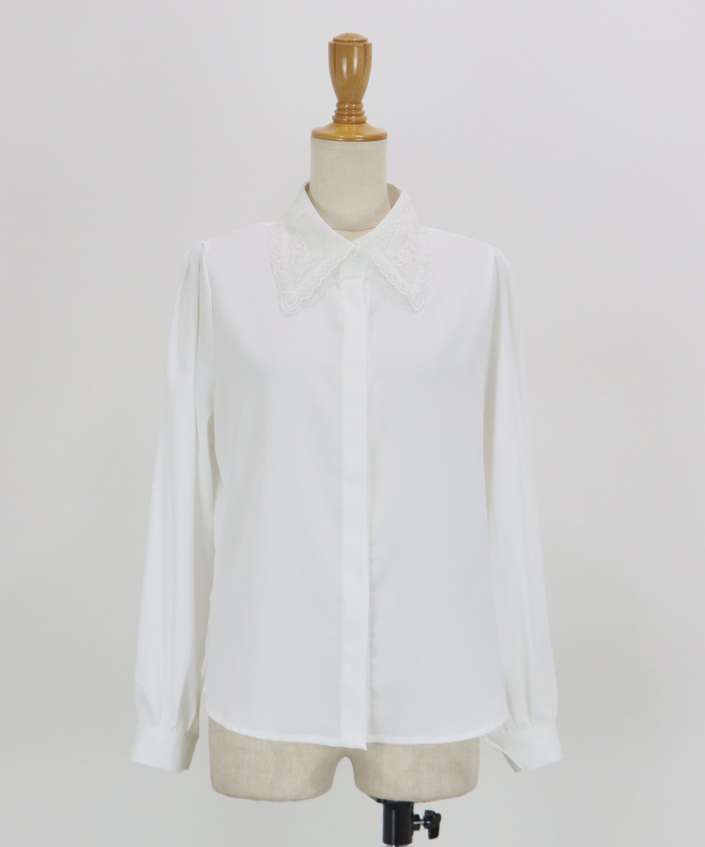 レース襟ブラウス【ネコポス】