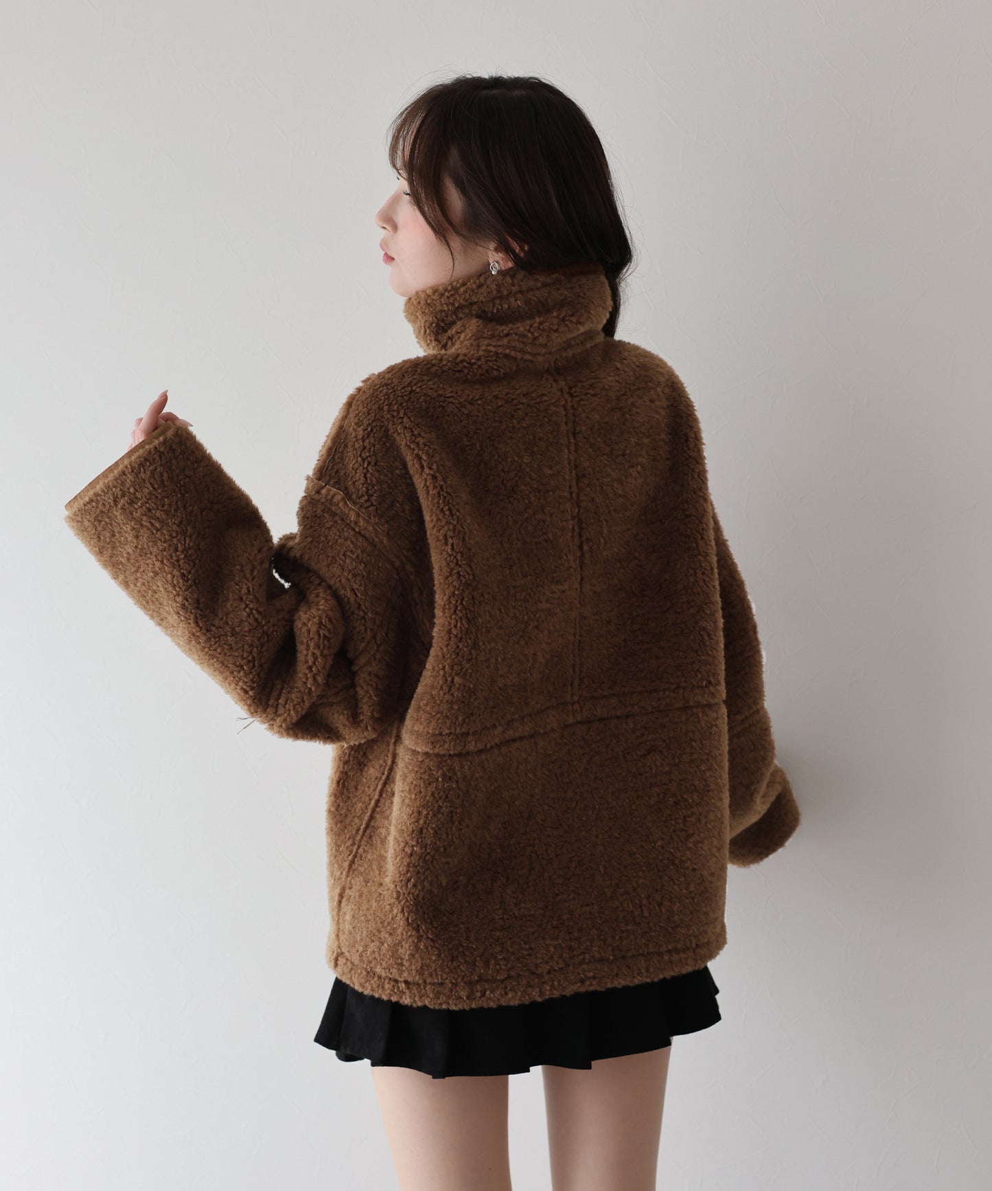 リバーシブルボアムートンコート