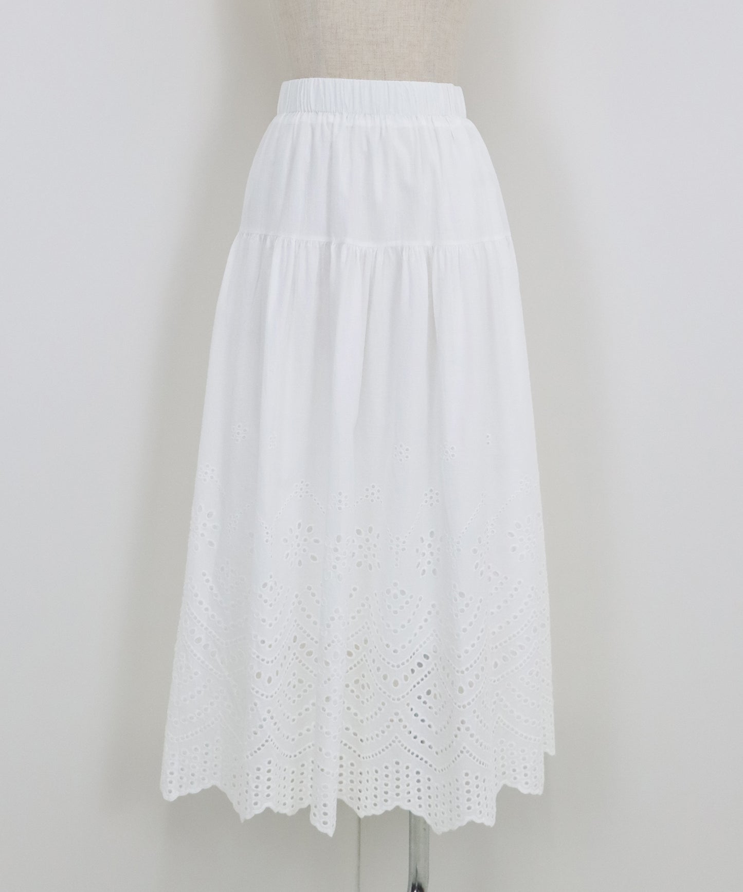 【TIME SALE】コットンレーススカート