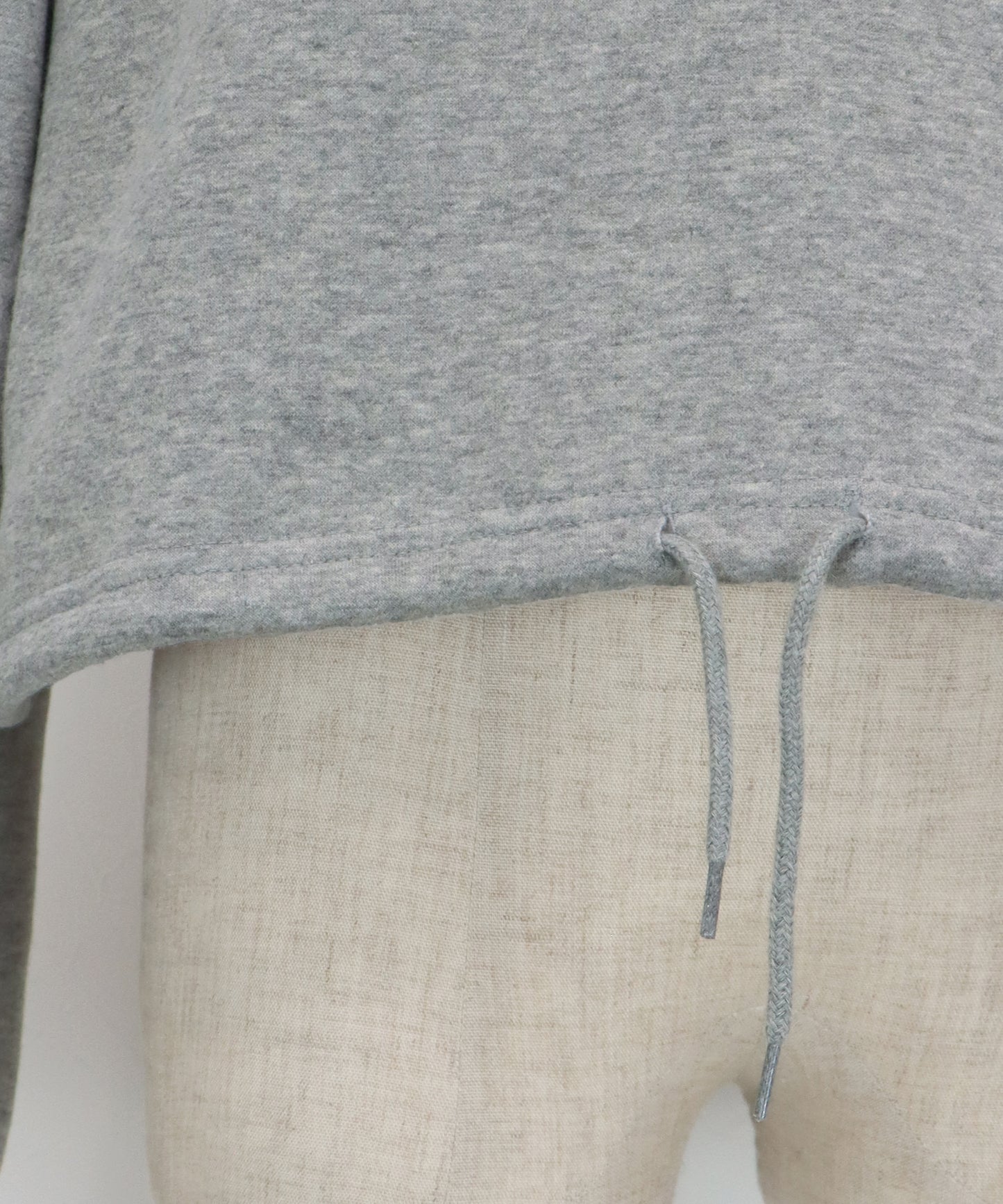 【早割5％OFF】ロゴ刺繍ドロストスウェット