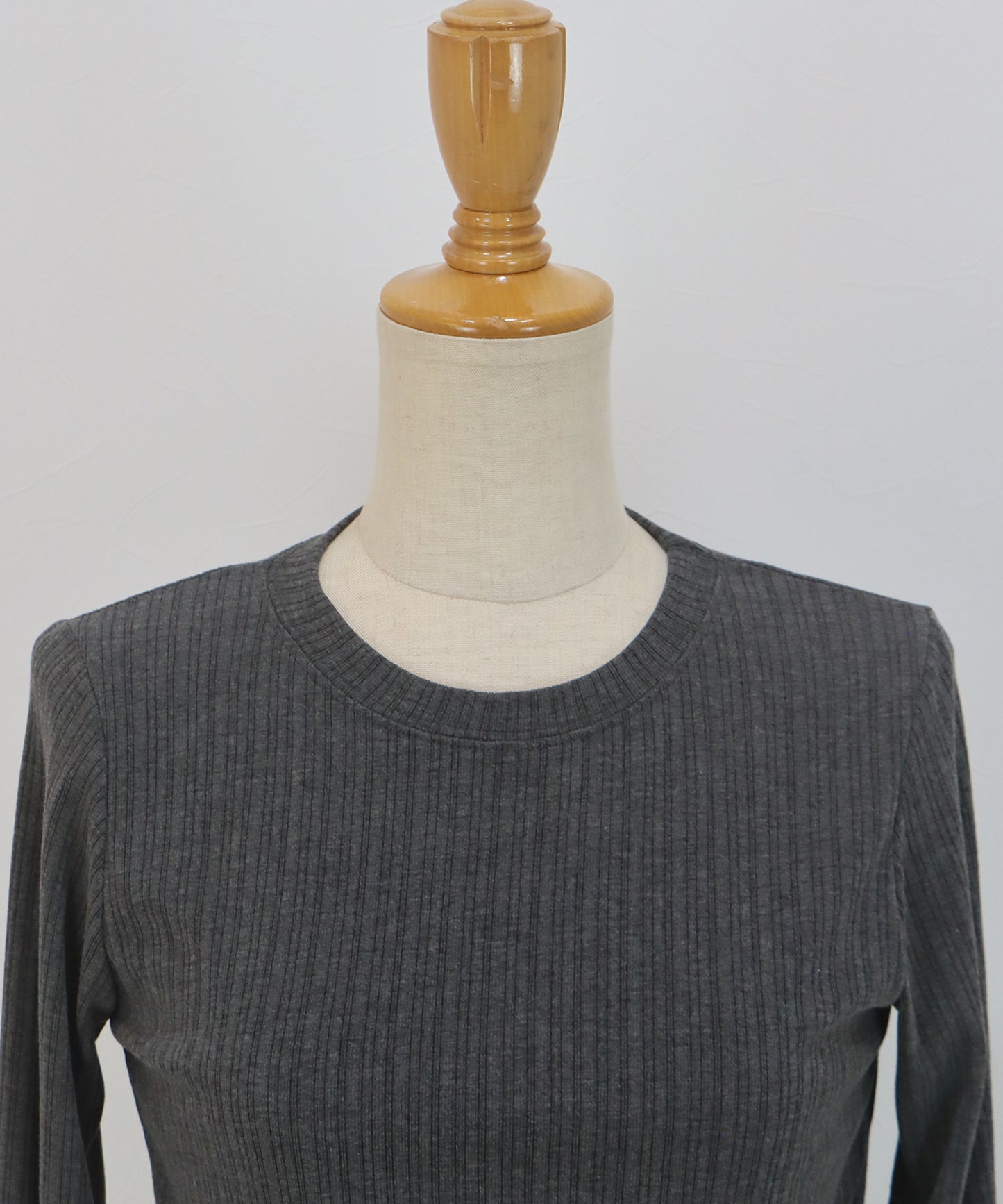 サイドギャザーシアーリブカットソー【ネコポス】