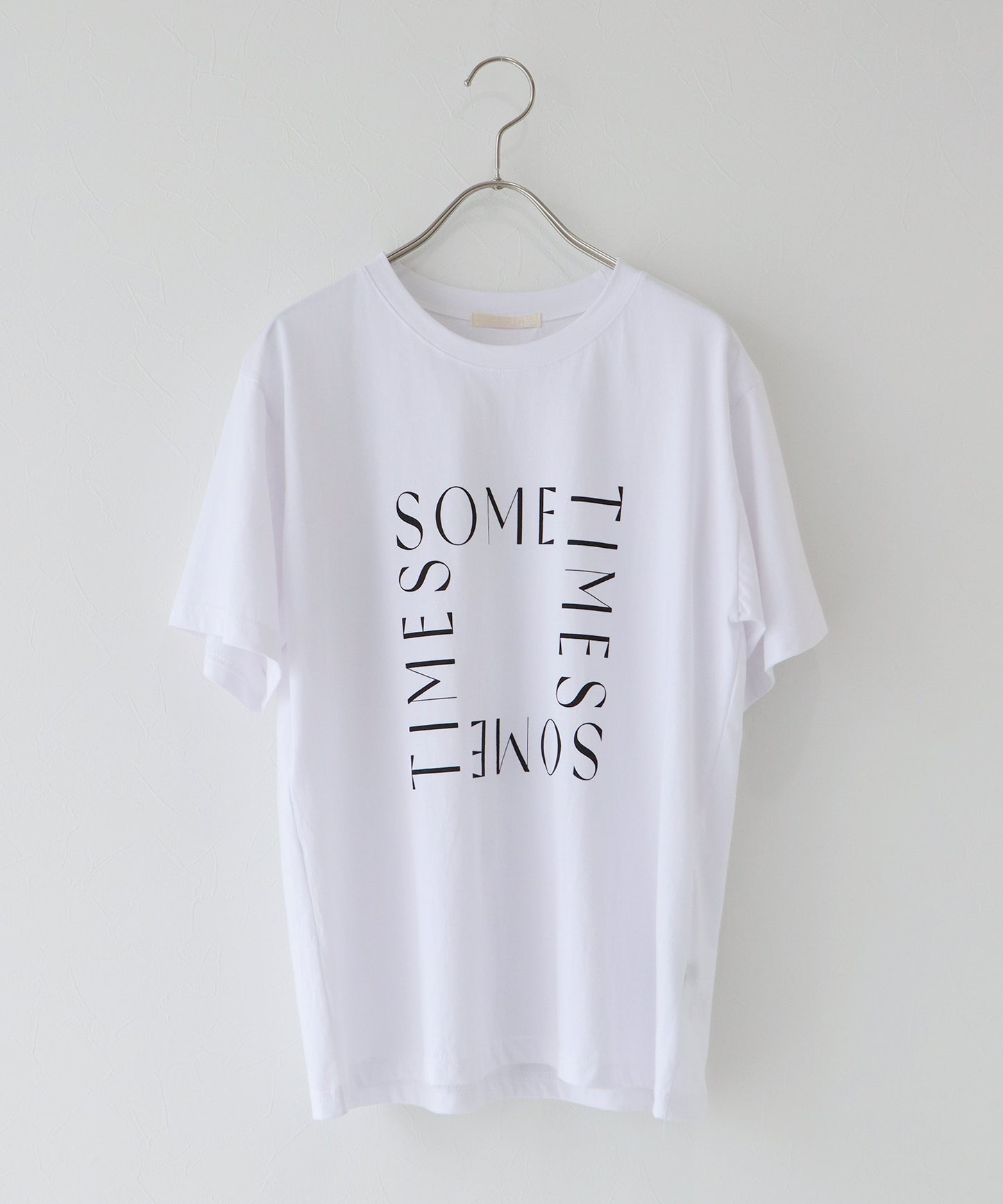 ロゴレタリングTシャツ【メール便】