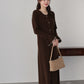 金ボタンニットワンピース
