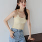 【TIME SALE】バックレースカップ付きキャミソール【ネコポス】