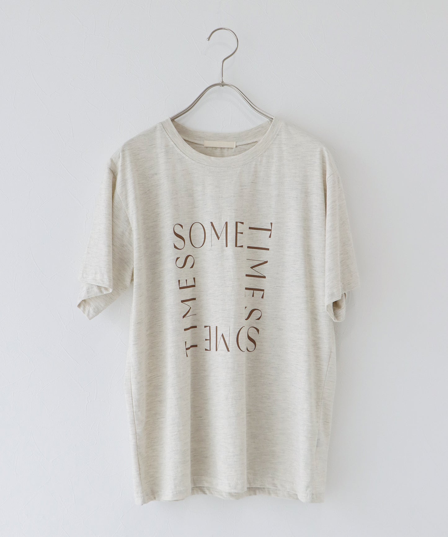 ロゴレタリングTシャツ【メール便】