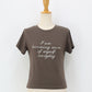 レタリングロゴTシャツ【メール便】