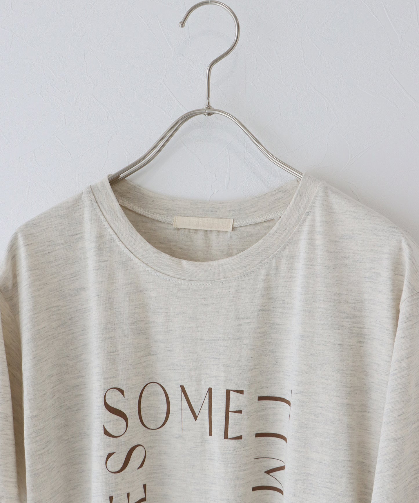 ロゴレタリングTシャツ【メール便】