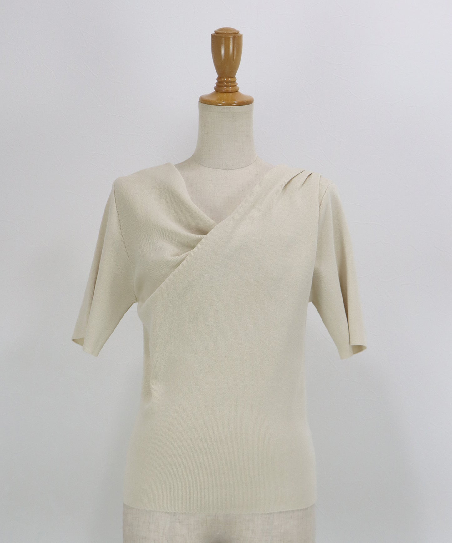 ドレープネックニット【ネコポス】