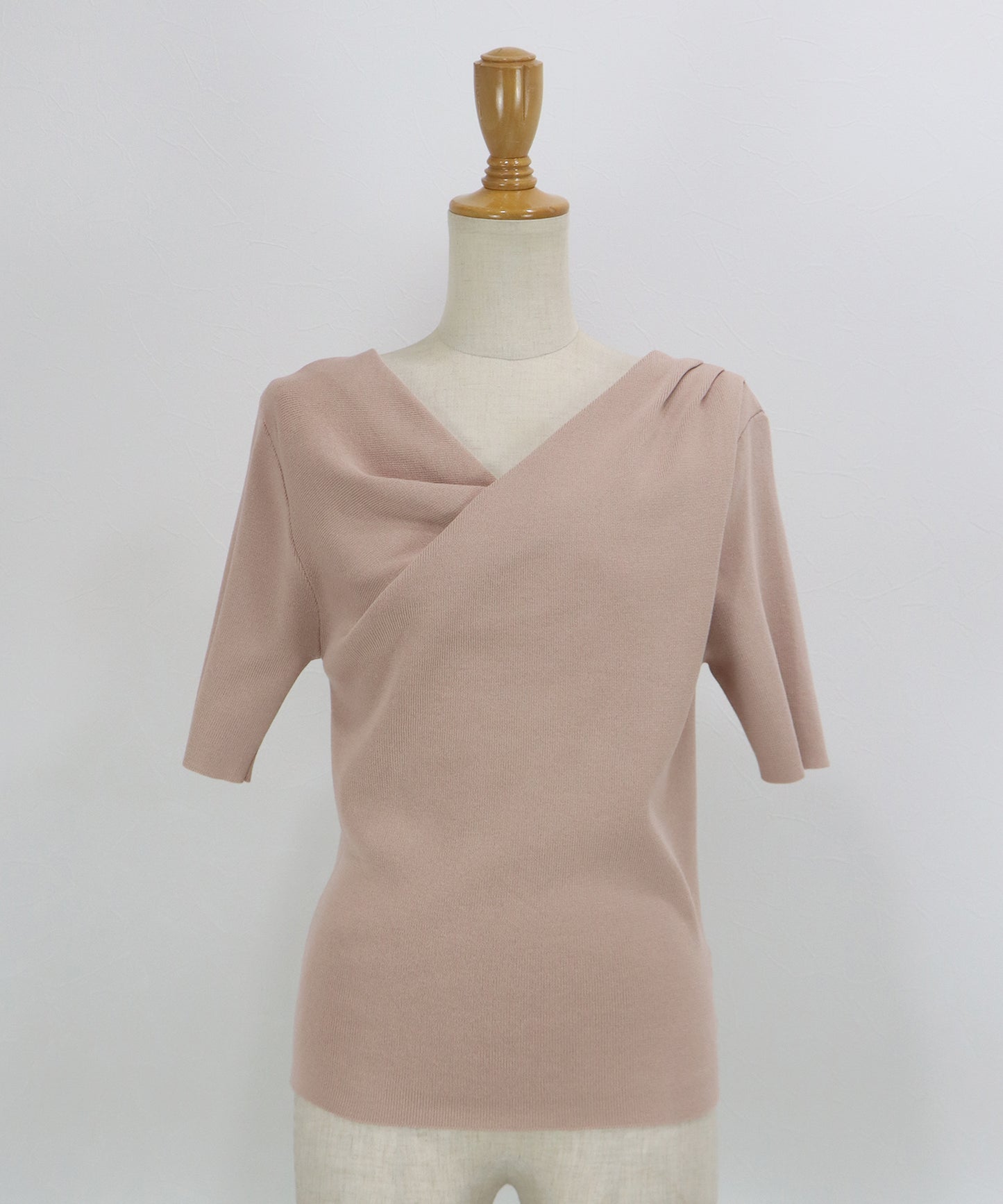 ドレープネックニット【ネコポス】