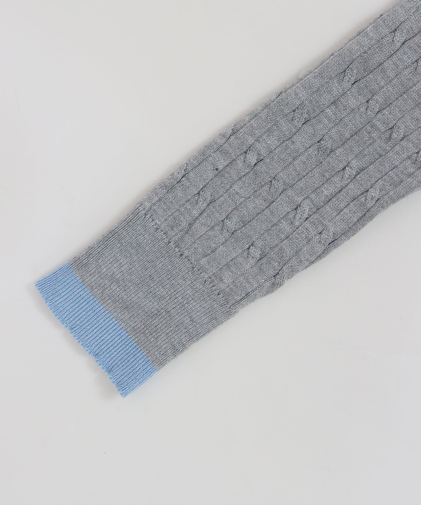 ハートボタンポロ襟カーディガン