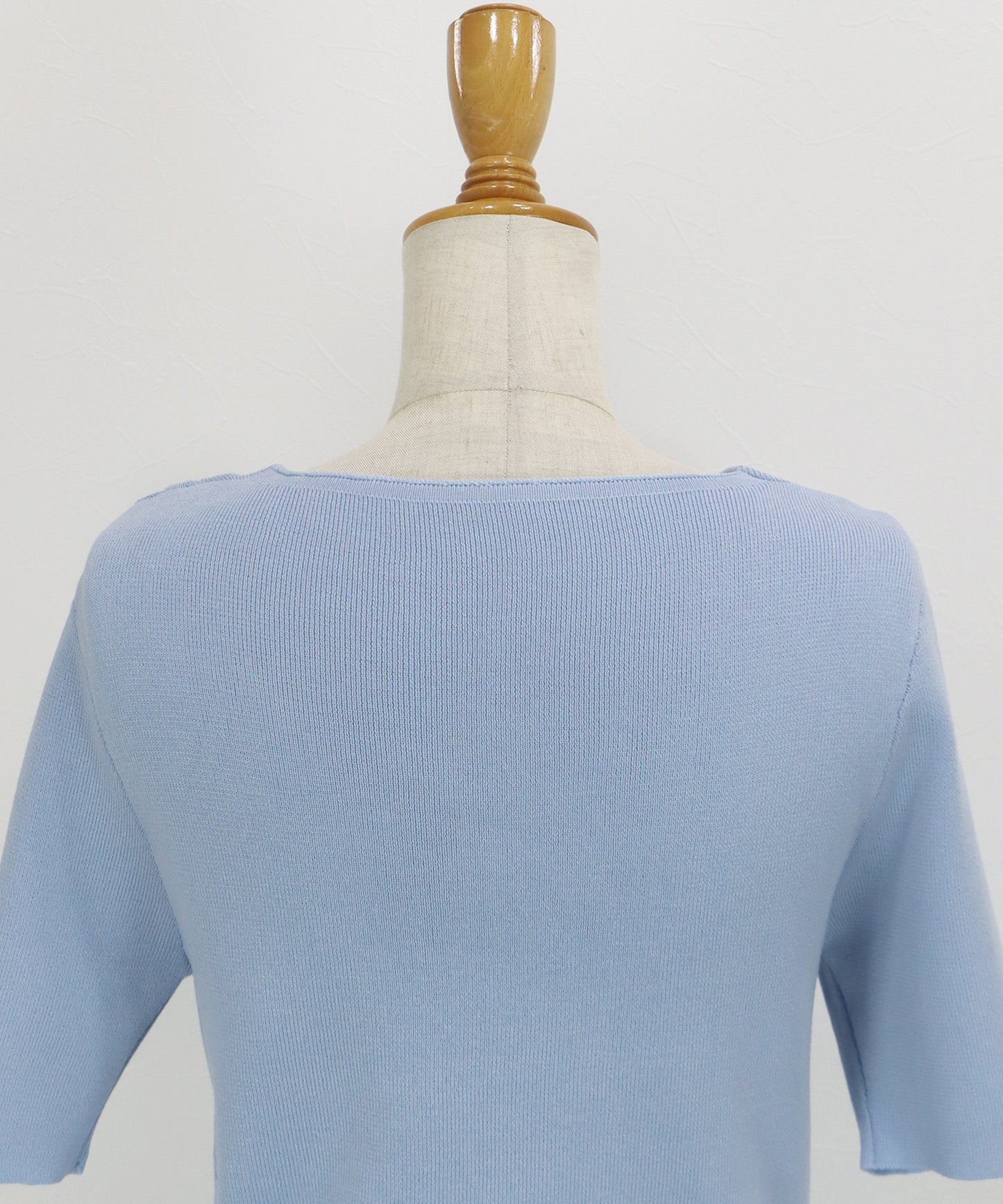 ドレープネックニット【ネコポス】