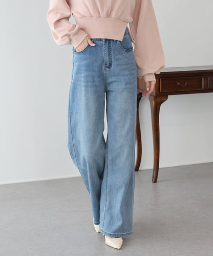 ポケットレースデニム