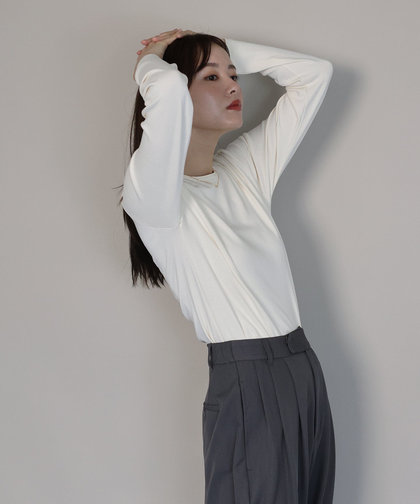 クルーネックTシャツ[ J by blue ]【ネコポス】