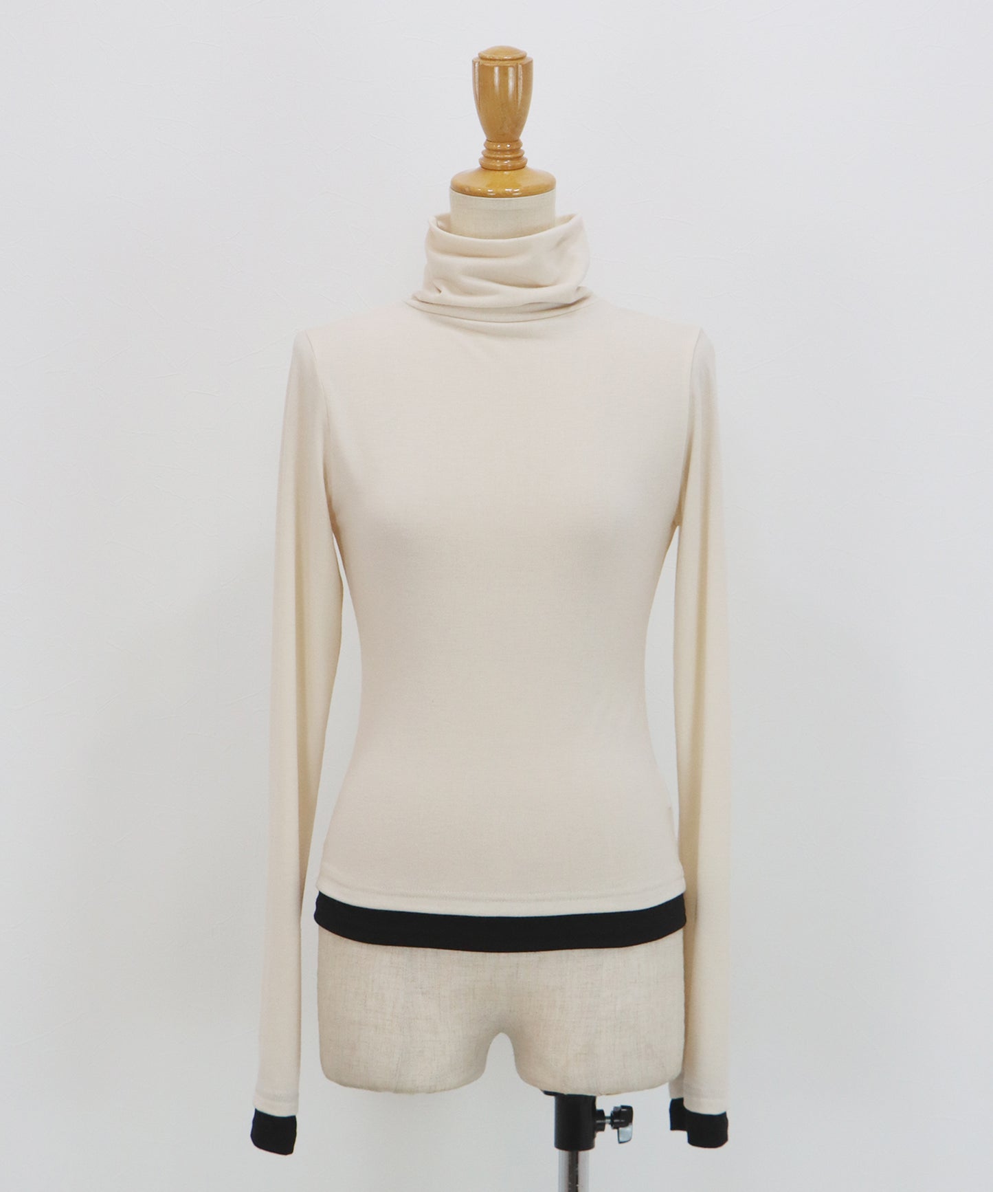 【早割5％OFF】ドッキングタートルネックカットソー【ネコポス】