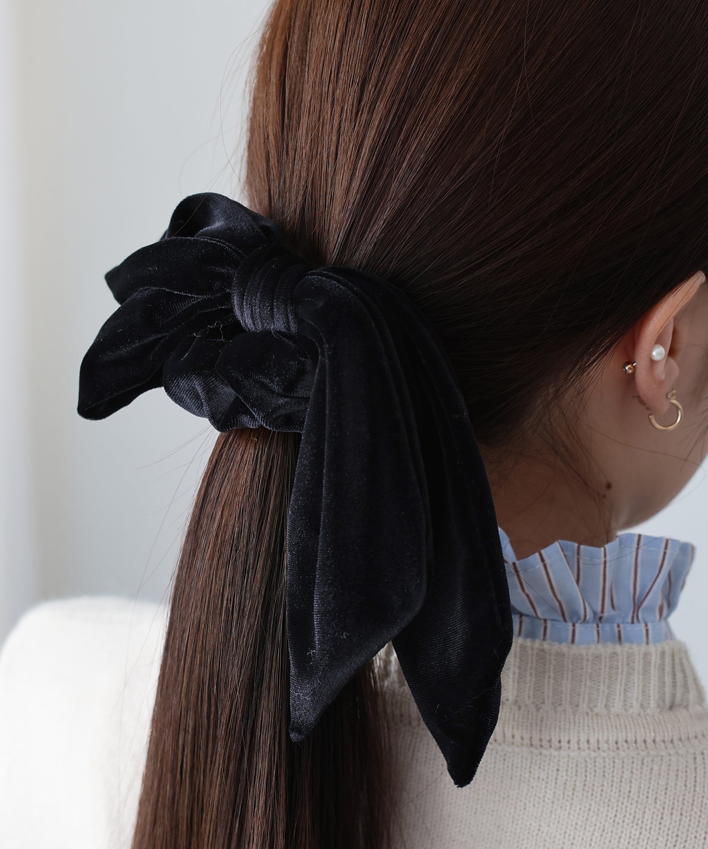 ループリボンベロアシュシュ【ネコポス】