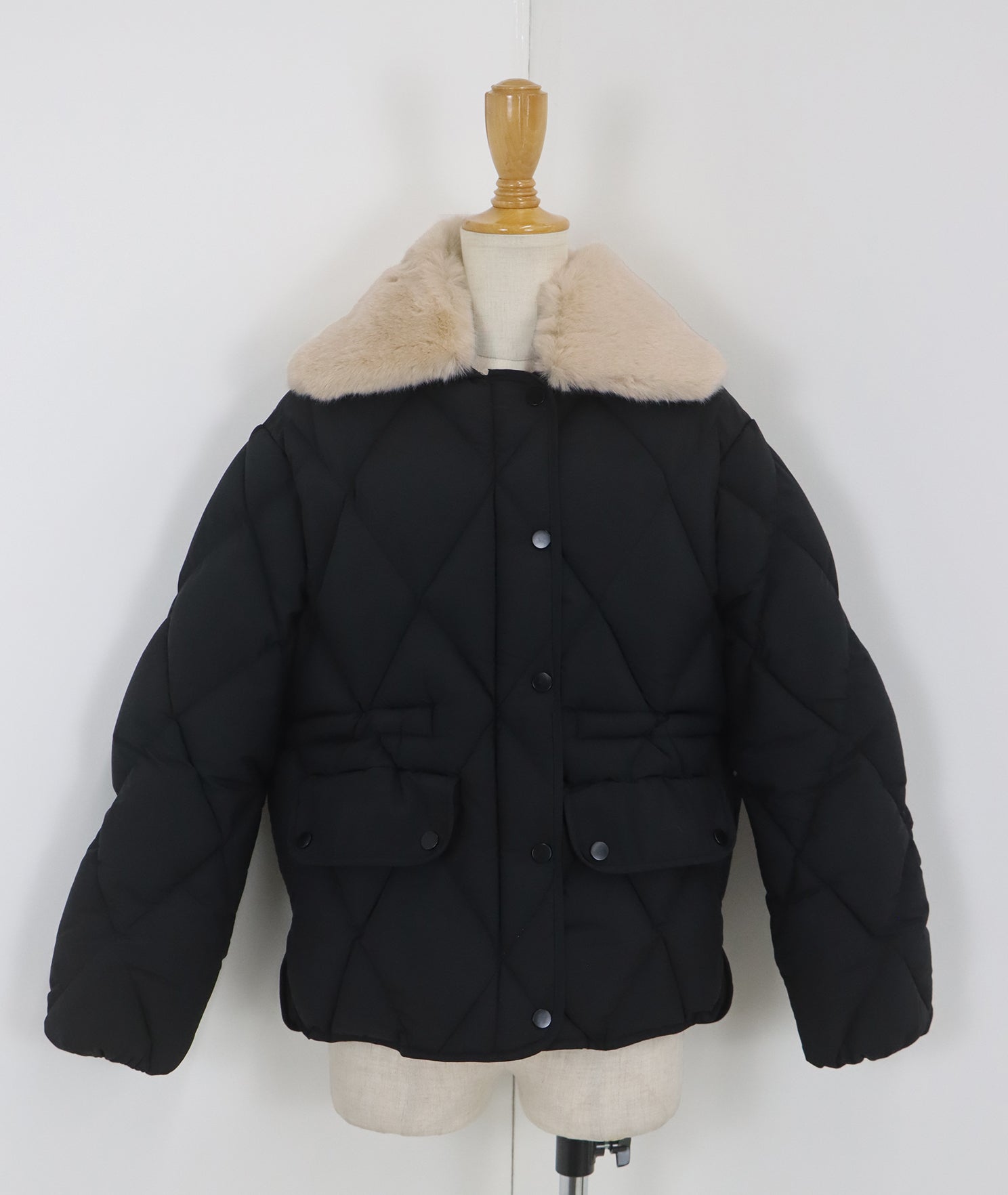 ファー襟キルティングジャケット – BLUE ONLINE