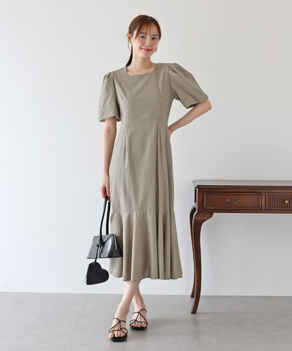 【TIME SALE】バックリボンマーメイドワンピース