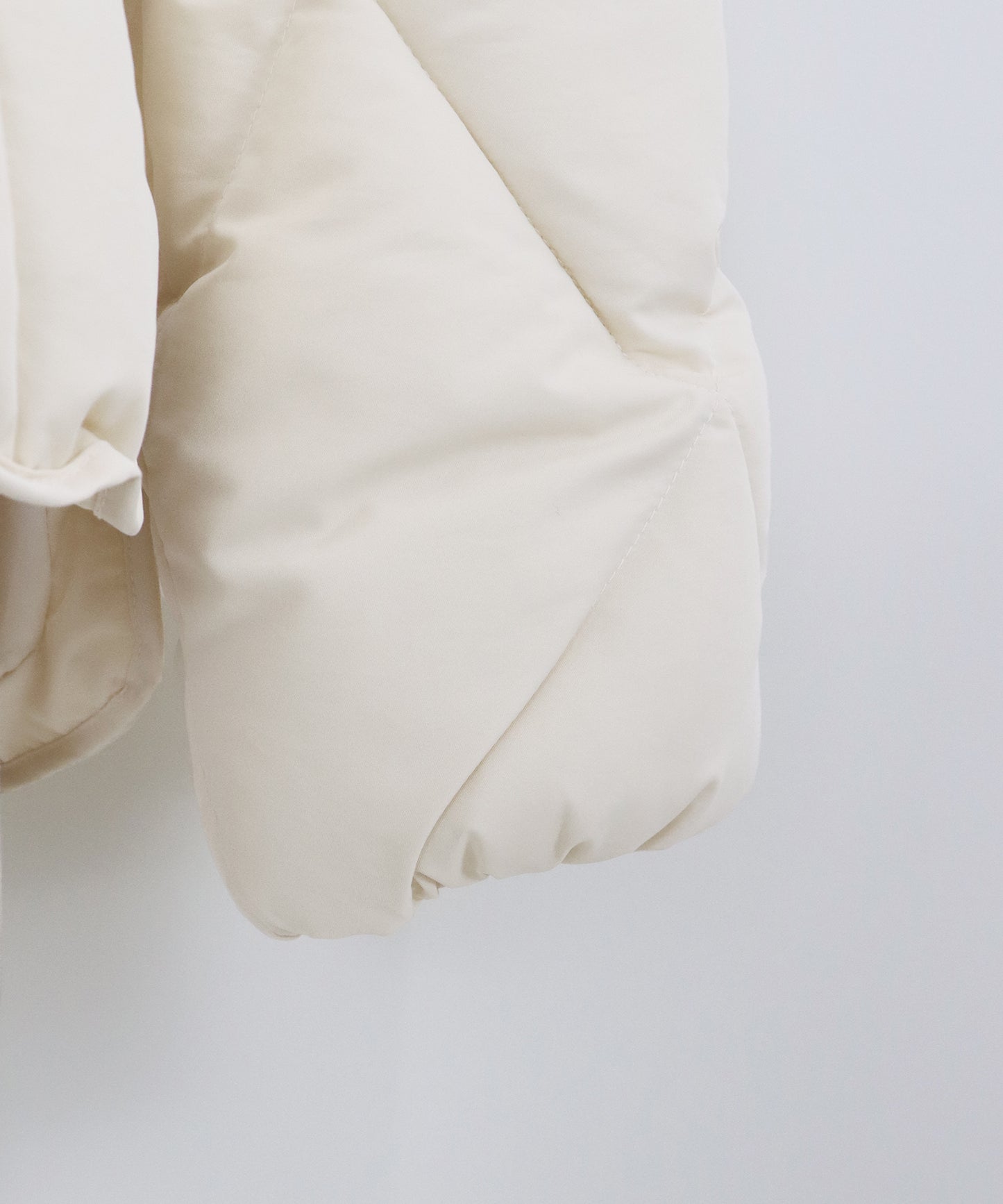 ファー襟キルティングジャケット