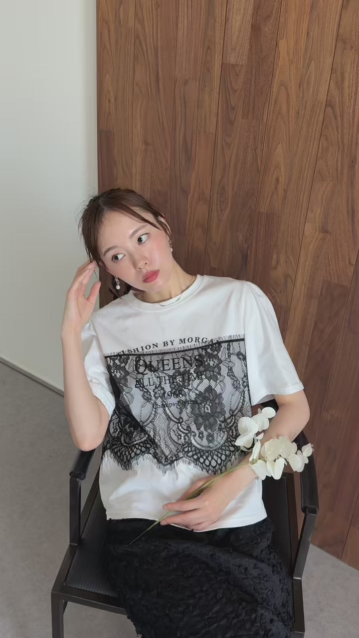 レースドッキングロゴTシャツ【メール便】 – BLUE ONLINE