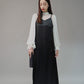 【TIME SALE】日本製 配色シースルードッキングキャミワンピースドレス