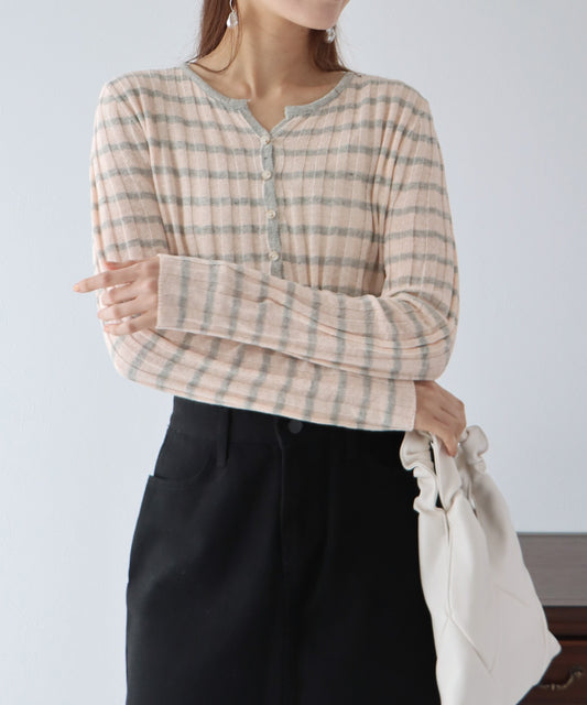 【SALE】ボーダーリブCD